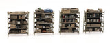 Artitec - Storage Shelves (4pk) (HO Scale)