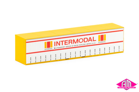 40' Curtain Side Container Intermodal twin pack 40CS-30