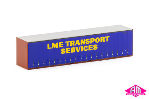 40' Curtain Side Container LME Transport twin pack 40CS-39