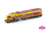 421 Class Locomotive 42104 Indian Red, Red Lining (421-19) HO Scale