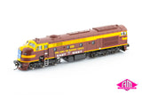 421 Class Locomotive 42102 Indian Red, Red Lining "First Through Train" Nameplate (421-20) HO Scale
