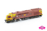 421 Class Locomotive 42108 Indian Red Austerity, White L7 (421-27) HO Scale