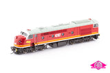 421 Class Locomotive 42107 Candy, Grey Roof (421-29) HO Scale