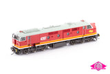421 Class Locomotive 42107 Candy, Grey Roof (421-29) HO Scale