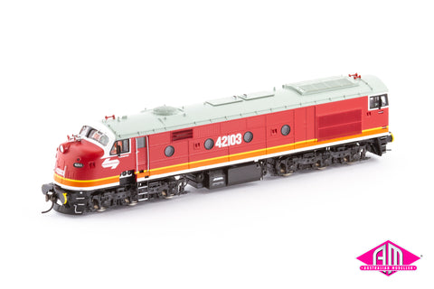 421 Class Locomotive 42103 Candy, Restored "Chumster" (421-30) HO Scale