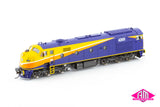 421 Class Locomotive 42105 Chumrail, Blue/Orange/Yellow (421-33) HO Scale