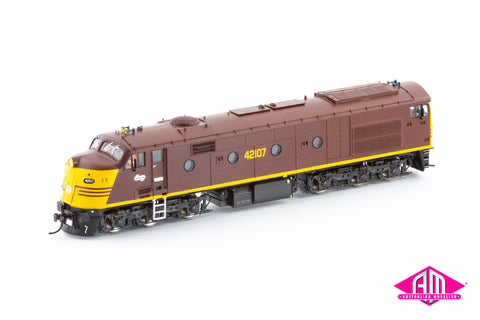 421 Class Locomotive 42107 Reverse Restored (421-34) HO Scale