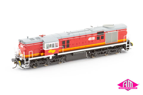 45 Class Locomotive 4519 SRA Candy, Grey Roof, Yellow L7 (45-36) HO Scale