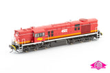 45 Class Locomotive 4522 SRA Candy, Red Roof, Yellow L7 (45-37) HO Scale