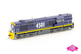 45 Class Locomotive 4501 Freight Rail Dark Blue (45-41) HO Scale