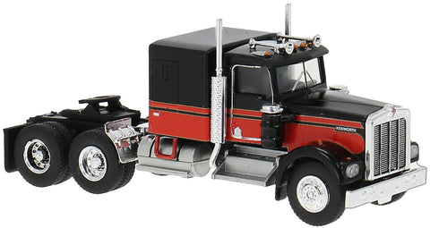 BK86250 - Kenworth W 900 - Red/Black (HO Scale)