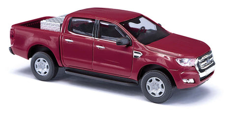 52843 - Ford Ranger - Wine Red with Aluminum Box (HO Scale)