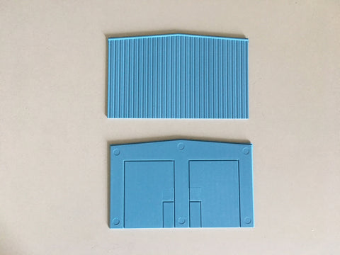 541-2009 - Enginehouse - End Walls (HO Scale)