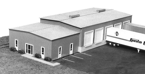 Micro Engineering - 55-002 - Transworld Truck Terminal (N Scale)