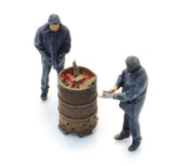 Artitec - Trackworkers with Burning Barrel (HO Scale)