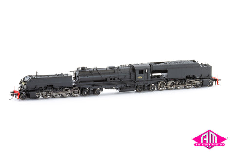 NSWGR AD60 Beyer Garratt - 6036 Plain Black Long Bunker (HO Scale)
