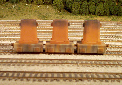 628-0601 - Steel Mill - Buggies & Molds (HO Scale)