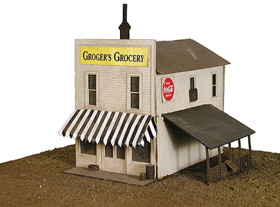 Micro Engineering - 70-604 - Groger's Grocery (HO Scale)