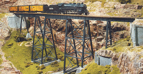 Micro Engineering - 75-514 - Tall Steel Viaduct - 150' Standard Bridge (HO Scale)