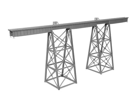 Micro Engineering - 75-515 - Tall Steel Viaduct - 210' Standard Bridge (HO Scale)
