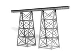 Micro Engineering - 75-518 - Tall Steel Viaduct - 200’ Standard Bridge (N Scale)