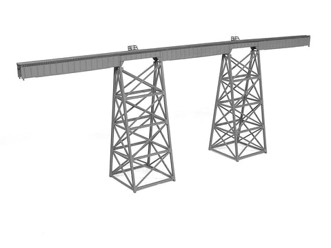 Micro Engineering - 75-519 - Tall Steel Viaduct - 320’ Standard Bridge (N Scale)