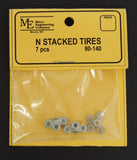 Micro Engineering - 80-140 - Stacked Tires (N Scale)