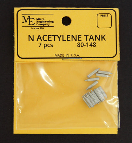 Micro Engineering - 80-148 - Acetylene Tank (N Scale)