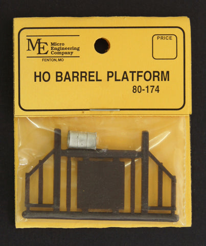 Micro Engineering - 80-174 - Barrel Platform (HO Scale)