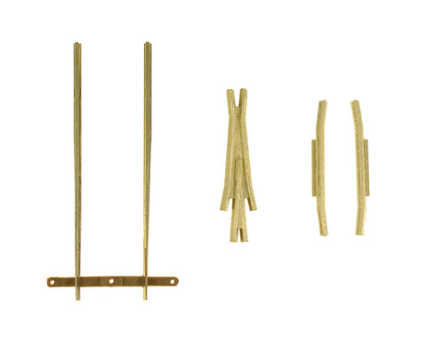 Micro Engineering - 80-316 - Turnout Parts - Code 83 - #6 (HO Scale)