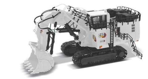 Cat 6060FS Mining Shovel Coal Configuration - White (HO Scale)