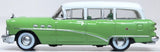 87BCE54003 - 1954 Buick Century Estate Wagon - Willow Green and White (HO Scale)
