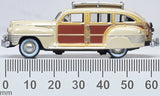 87CB42003 - 1942 Chrysler T & C Woody Wagon - Catalina Tan (HO Scale)