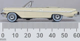 87CI61005 - 1961 Chevrolet Impala - Beige and White (HO Scale)