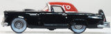 87TH56008 -  1956 Ford Thunderbird - Raven Black/Fiesta Red (HO Scale)