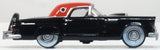 87TH56008 -  1956 Ford Thunderbird - Raven Black/Fiesta Red (HO Scale)