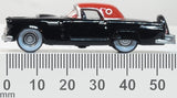 87TH56008 -  1956 Ford Thunderbird - Raven Black/Fiesta Red (HO Scale)