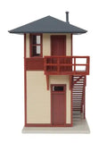931-810 - Trackside Signal Tower - Assembled (HO Scale)
