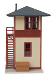931-810 - Trackside Signal Tower - Assembled (HO Scale)