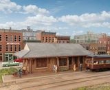 933-3553 - Pennsylvania System Brick Combination Station Kit (HO Scale)