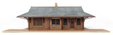 933-3553 - Pennsylvania System Brick Combination Station Kit (HO Scale)