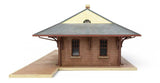 933-3553 - Pennsylvania System Brick Combination Station Kit (HO Scale)