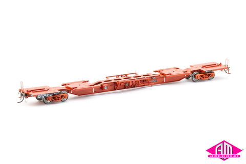 Victorian TVX Flexi-Van Wagon, VR Wagon Red (1964-1979) - 4 Car Pack, AFV-5