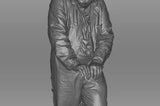 AIM-D23-87 - Standing Driver to suit Casula Z12 Class (HO Scale)