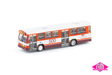 Mercedes-Benz O305 MKII Bus, Public Transport Commission - 500th Mercedes-Benz Bus, Red/White with Blue L7 (AMB-2) HO Scale