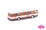 Mercedes-Benz O305 MKII Bus, Public Transport Commission - 500th Mercedes-Benz Bus, Red/White with Blue L7 (AMB-2) HO Scale