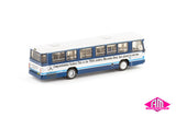 Mercedes-Benz O305 MKII Bus, Urban Transit Authority - 750th Mercedes-Benz Bus, Blue/White with Blue L7 (AMB-4) HO Scale