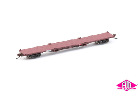 SRA Red NQCX Container Wagon Twin Pack (N Scale)