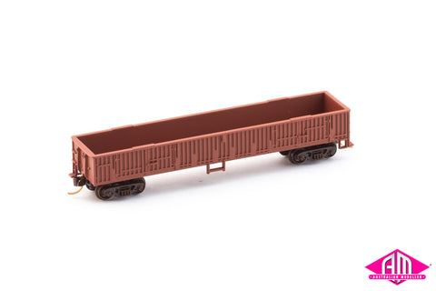 V/Line VOFX Open Wagon Un Numbered, with Microtrains Bogies (N Scale) Single Car