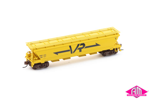 Victorian Railways VHGY Grain Hopper 243, with Microtrains couplers (N Scale) Single Car